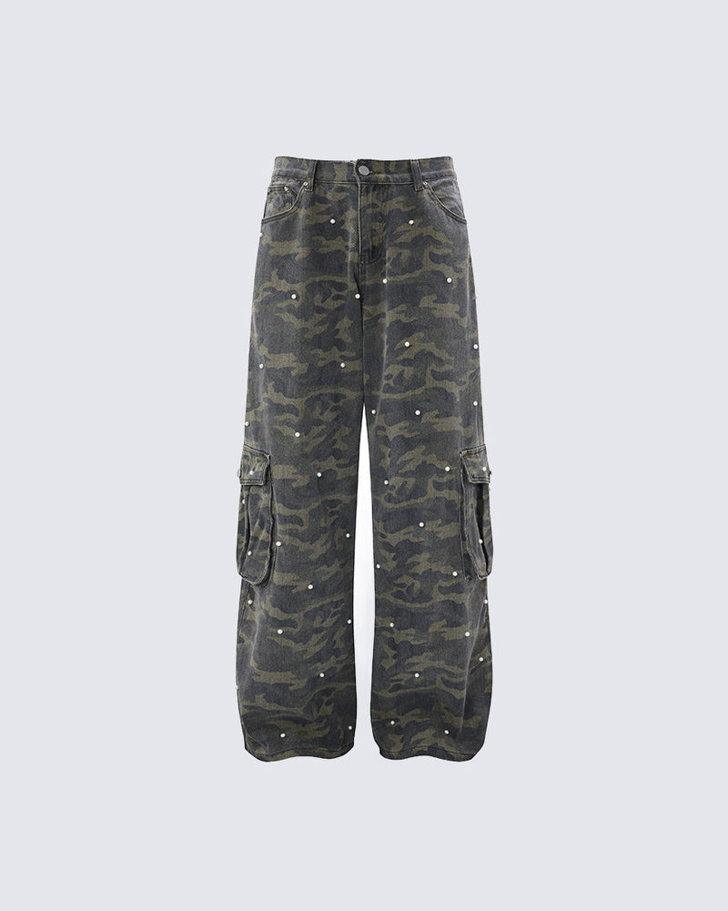 GRYFT Utility Washed Cargo Pants