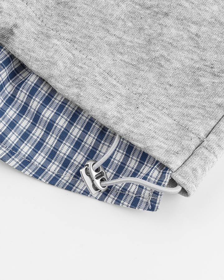 Layered Patchwork Vest Shirt
