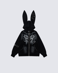 Gothic Bunny Ear Hoodie