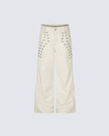 GRYFT Y2K Washed Elastic Waist Jeans