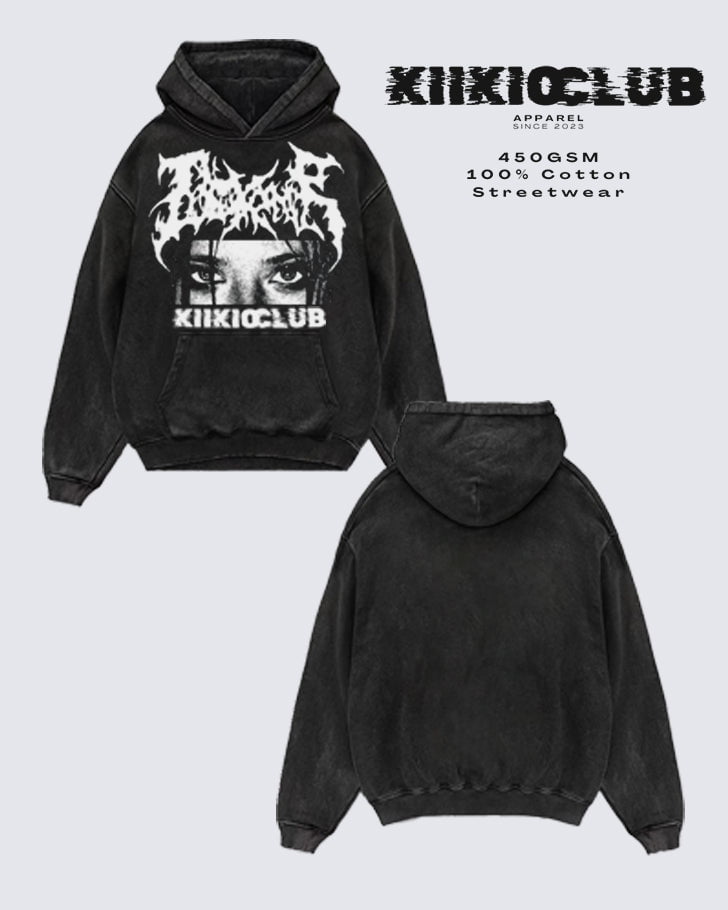GRYFT Street Fashion Print Hoodie