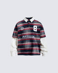 Layered Striped Long Sleeve T-Shirt