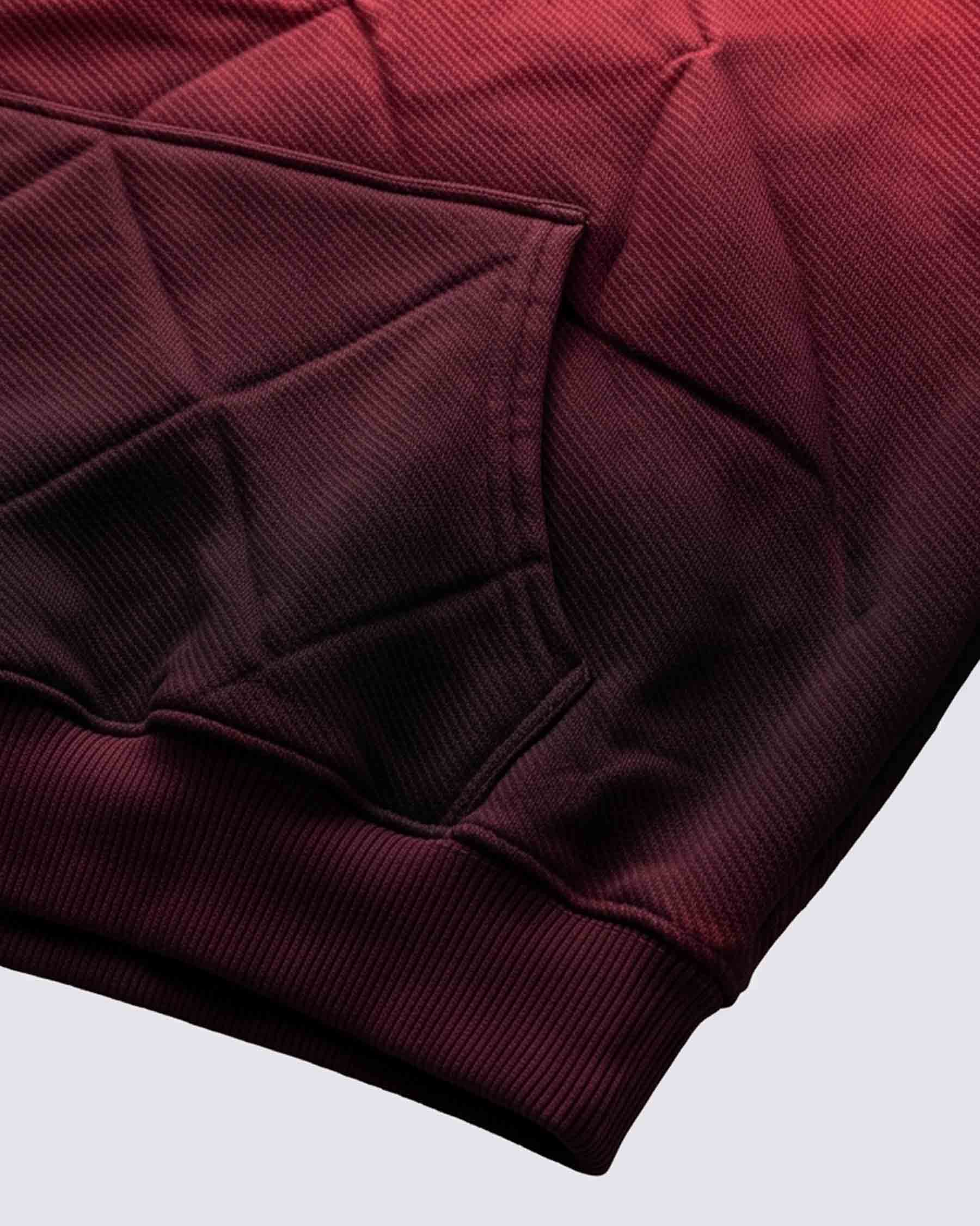 GRYFT RED RUST Series | Structural Oversized Hoodie