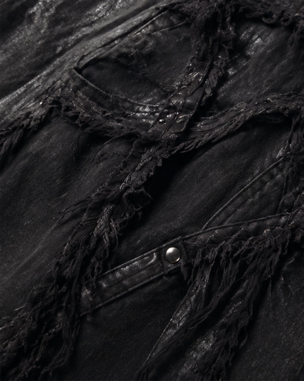 BARREN Series | Apocalyptic Pilgrimage Distressed Wide Shorts