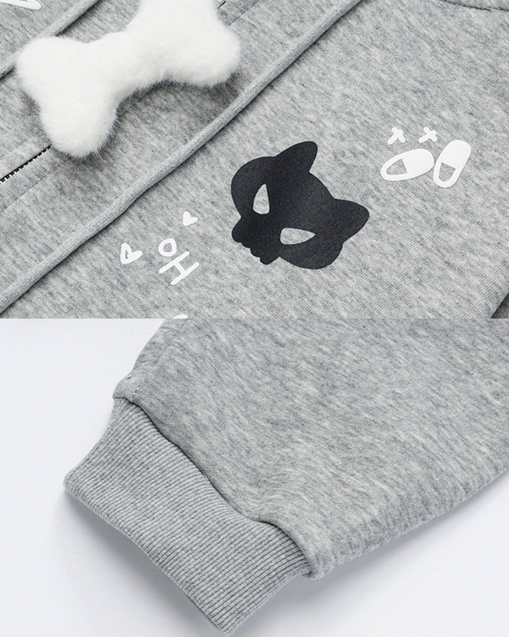 American Style Graphic Hoodie Subculture