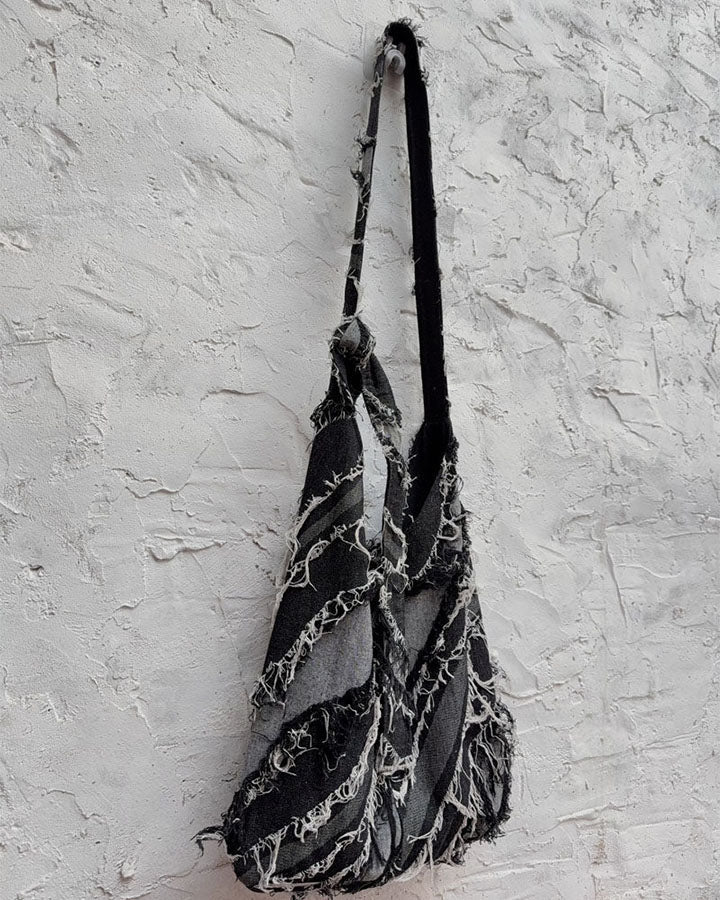 GRYFT Grunge Distressed Shoulder Bag