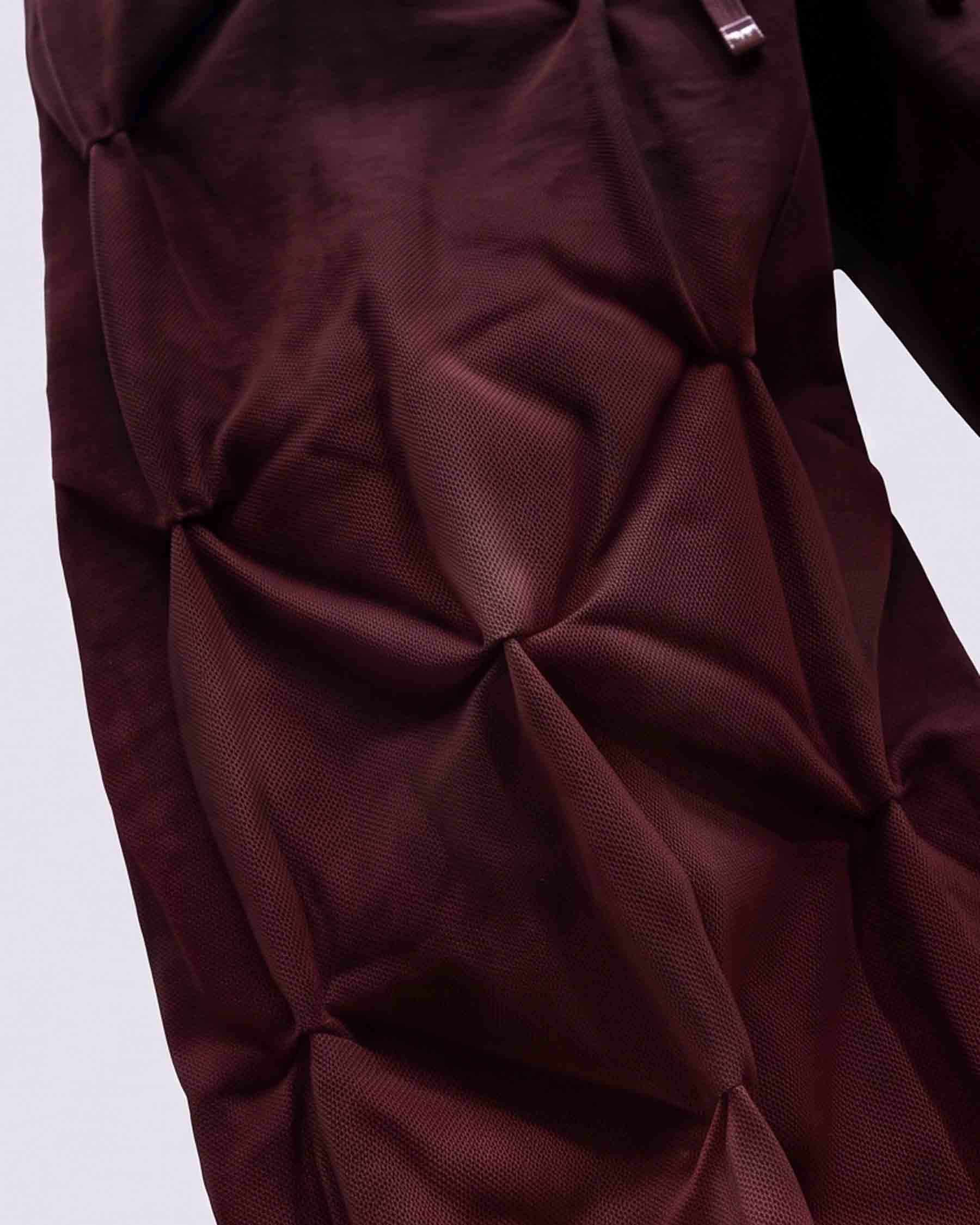 GRYFT RED RUST Series | Structural Wide Leg Pants