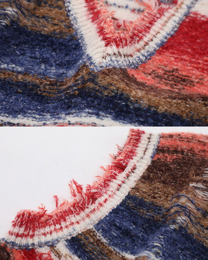 GRYFT Vintage Distressed Sweater Vest