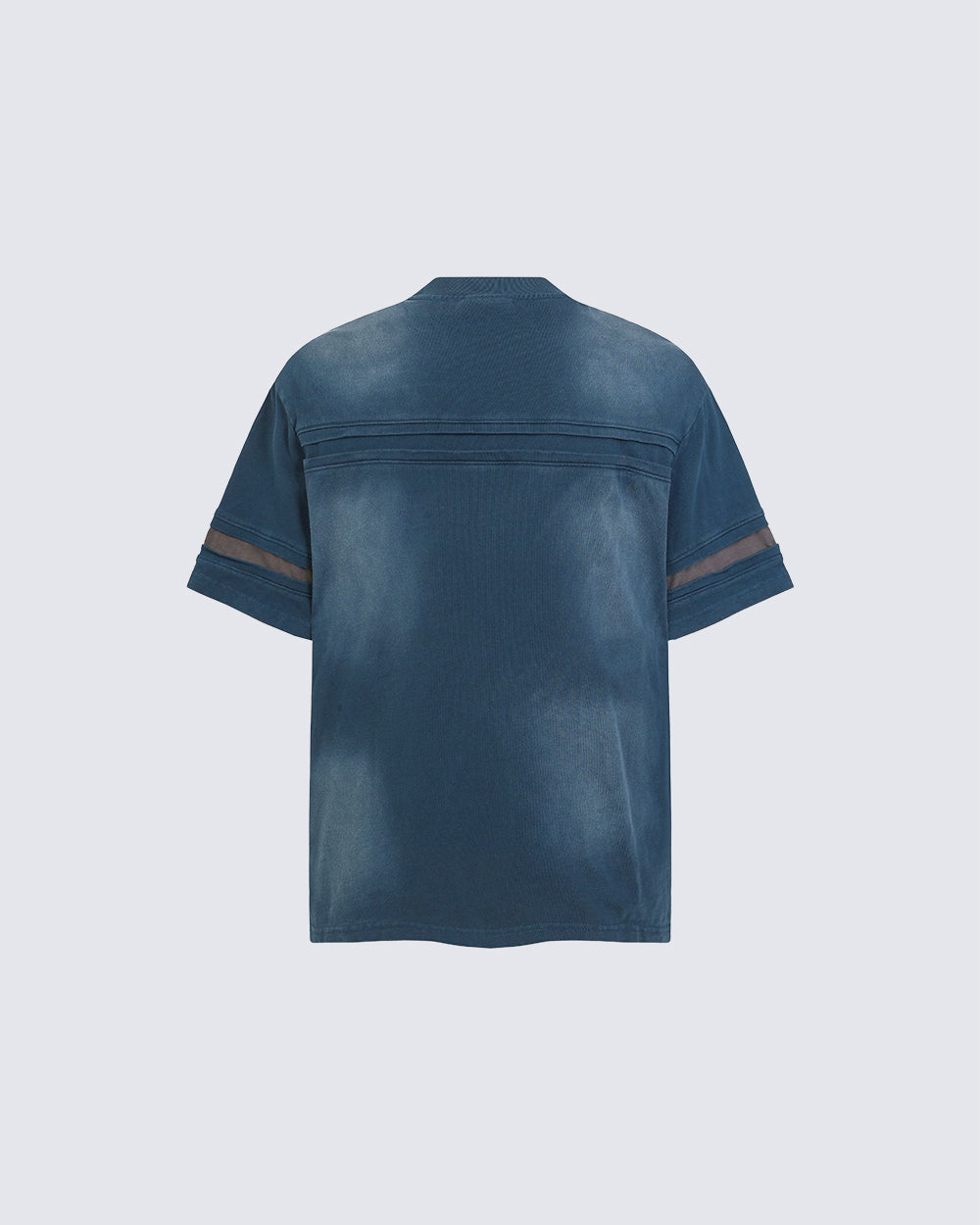 American Utility Contrast Panel Boxy New Tee