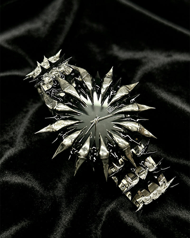 Alien Dark Knight Dragon Scale Spiked Watch