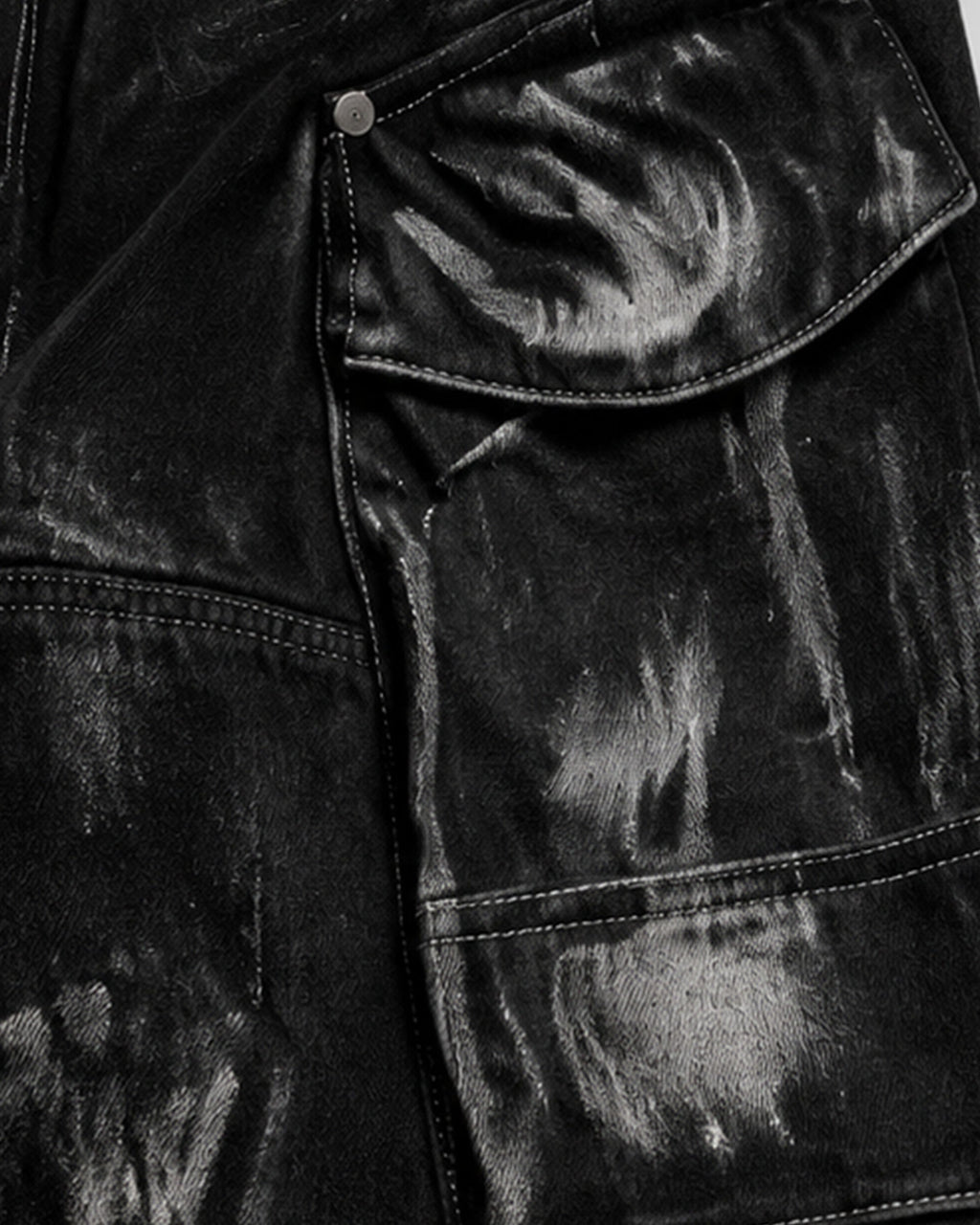 BARREN Series | Apocalyptic Pilgrimage Cargo Wide Pants