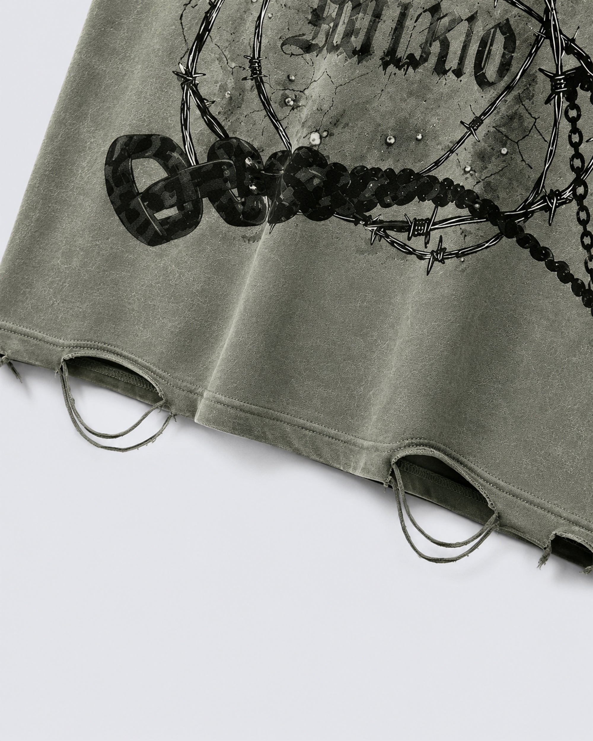 GRYFT Gothic Distressed Vest