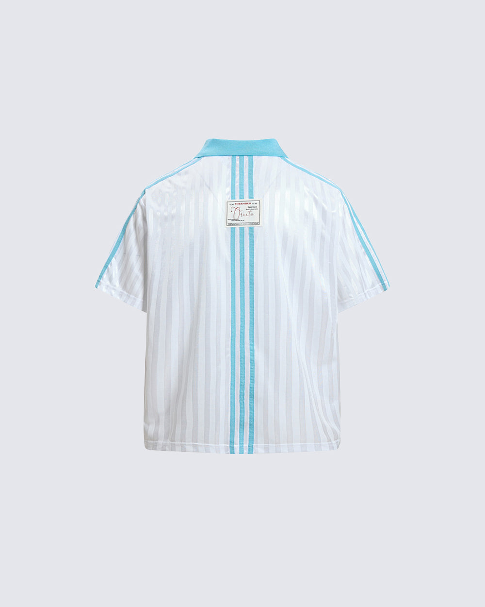 New Striped Polo Jersey T-Shirt