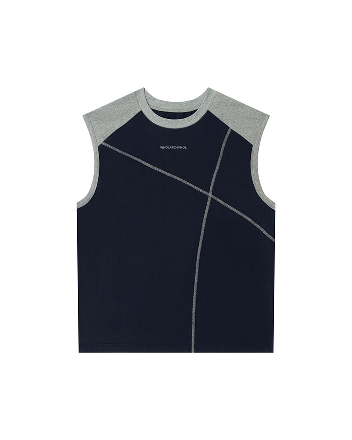 Deconstructed Stitched Ice-Feel Quick-Dry Summer Tank Top