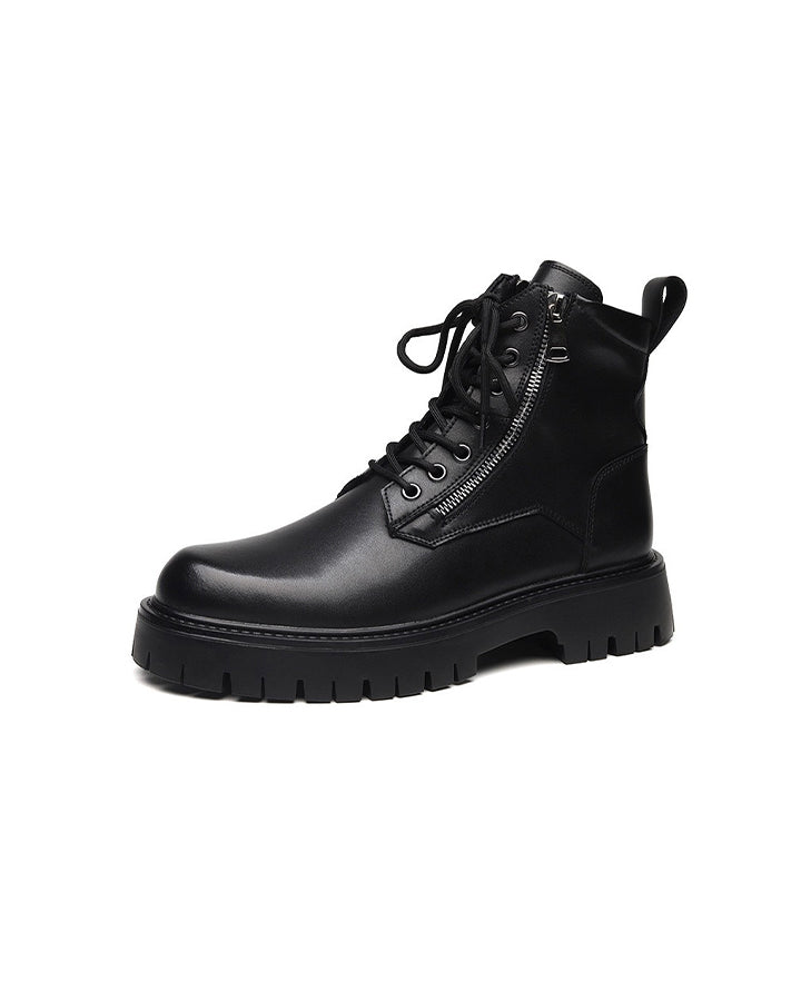 Side-Zip Workwear Martin Boots New