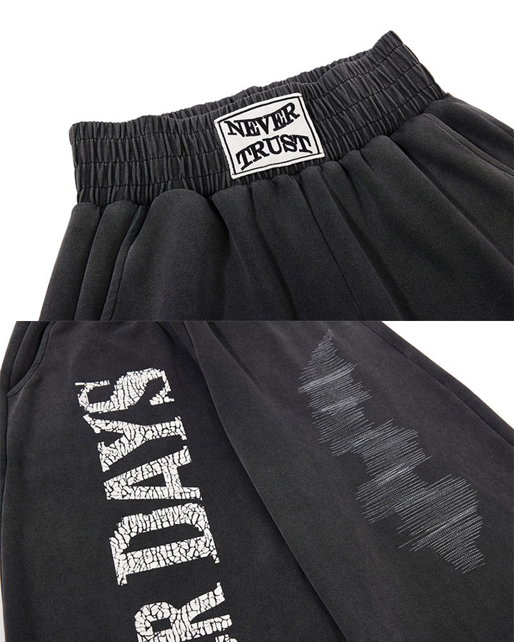 GRYFT Dark Washed Sweatpants