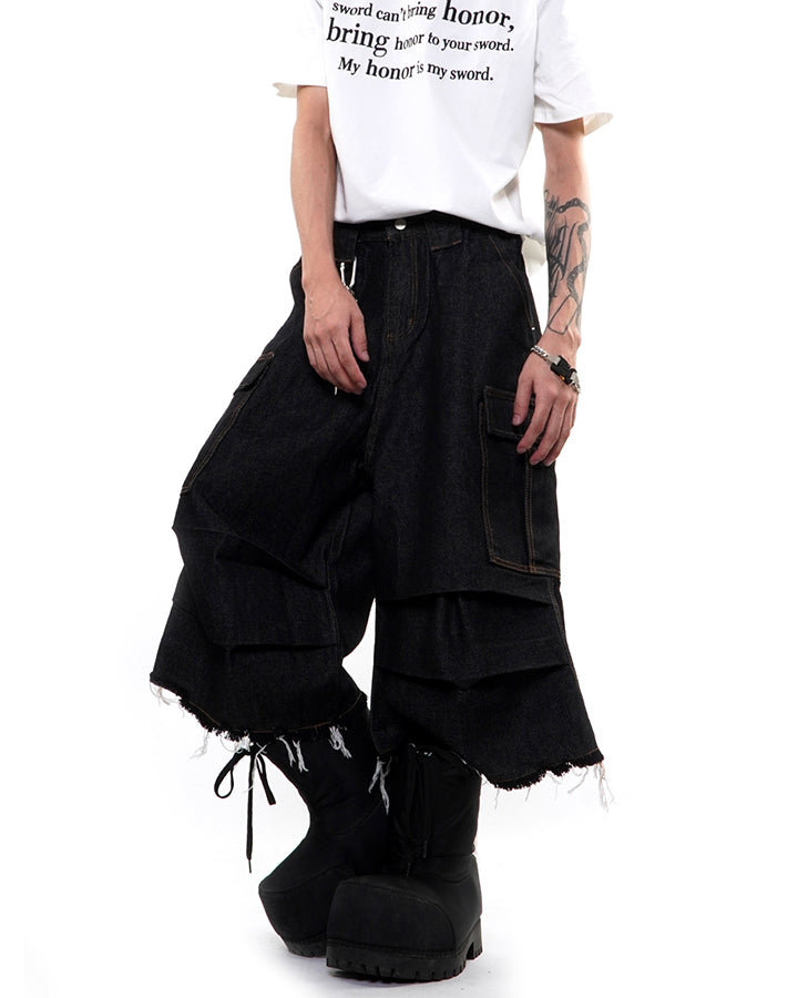 GRYFT Yabi Layered Shorts