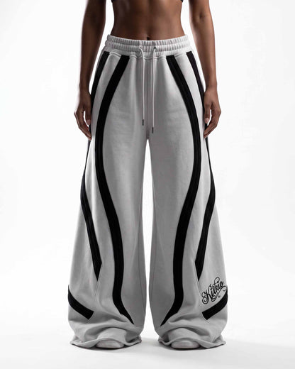 GRYFT SYMBIOTE Curved Panel Wide-Leg Sweatpants