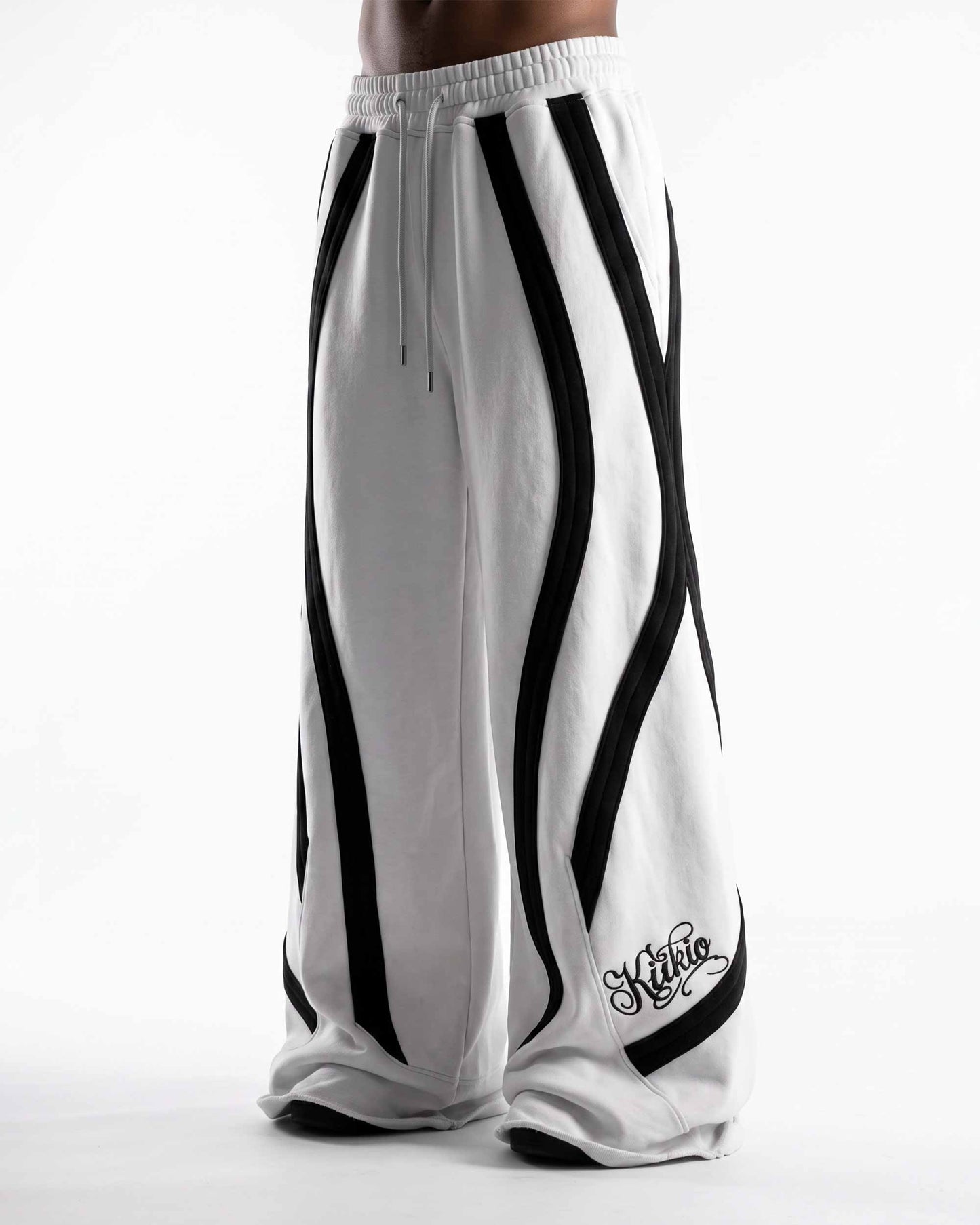 GRYFT SYMBIOTE Curved Panel Wide-Leg Sweatpants
