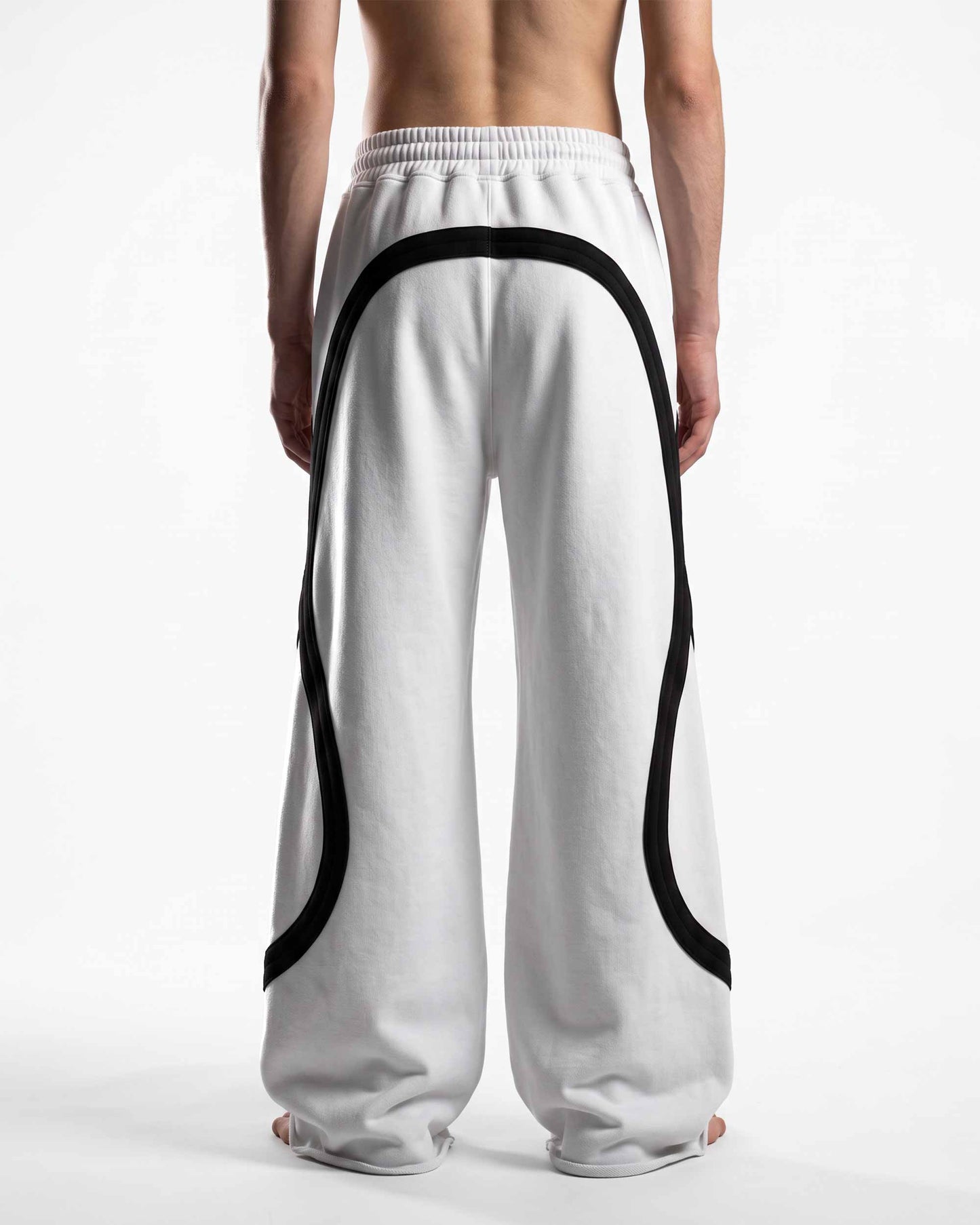 GRYFT SYMBIOTE Curved Panel Wide-Leg Sweatpants