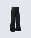 GRYFT Dark Minimalist Casual Jeans