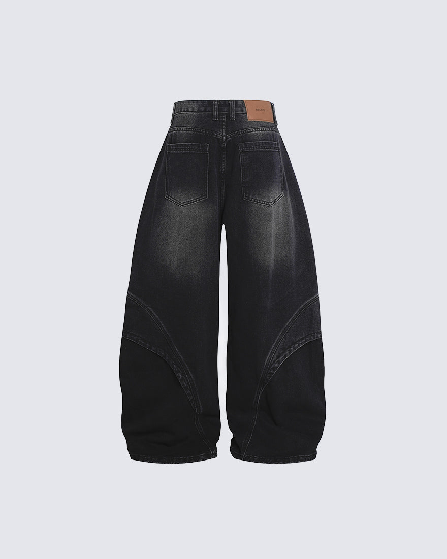 GRYFT Baggy Washed Jeans