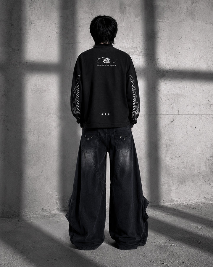 GRYFT Grunge Washed Jeans