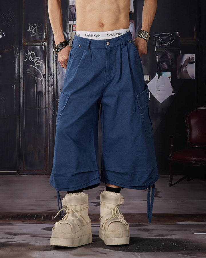 Street New Utility Wide-Leg Shorts
