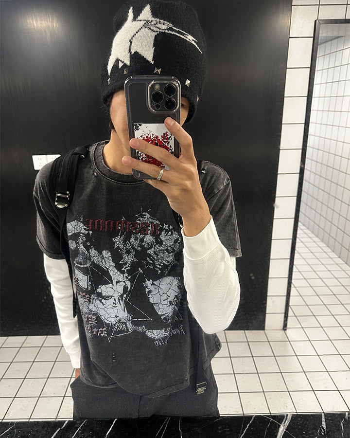 GRYFT Grunge Distressed Tee
