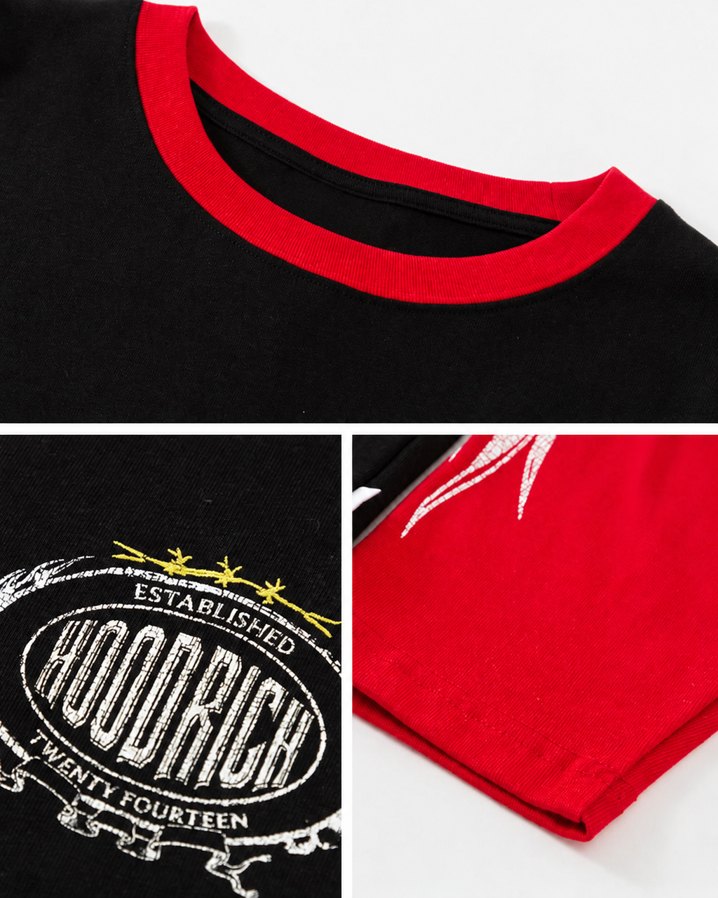 GRYFT American Streetwear Layered Long Sleeve T-Shirt