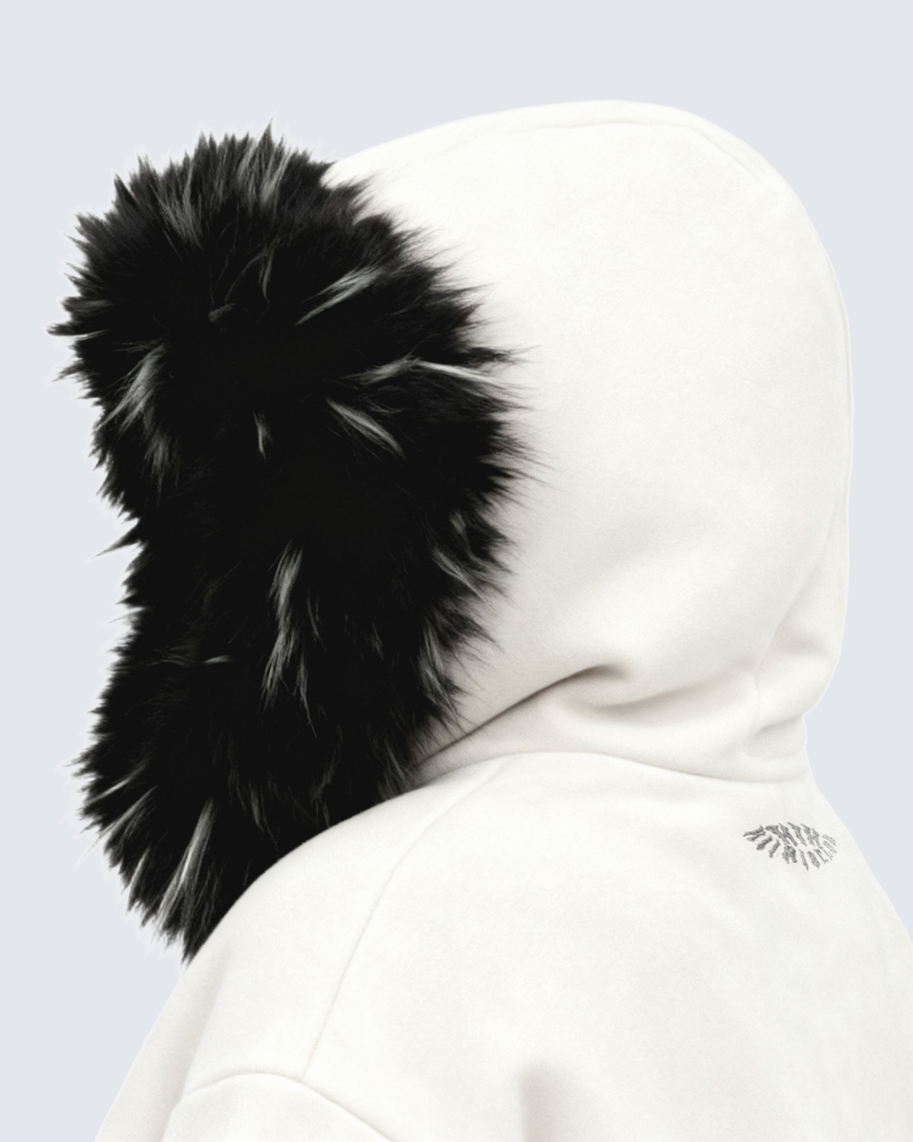 GRYFT Fur Collar Cozy Hoodie