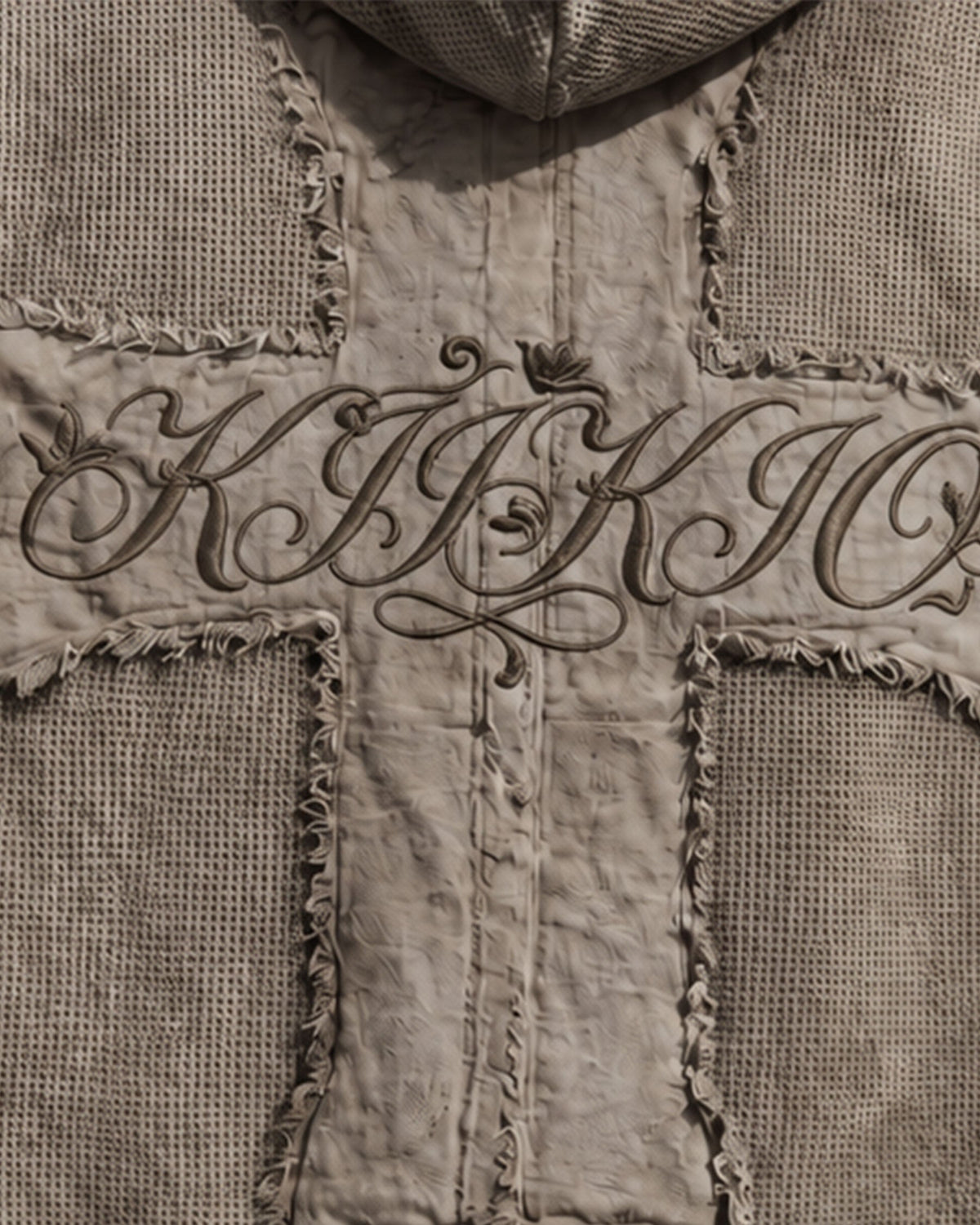 BARREN Series | Apocalyptic Pilgrimage Cross Hooded Vest