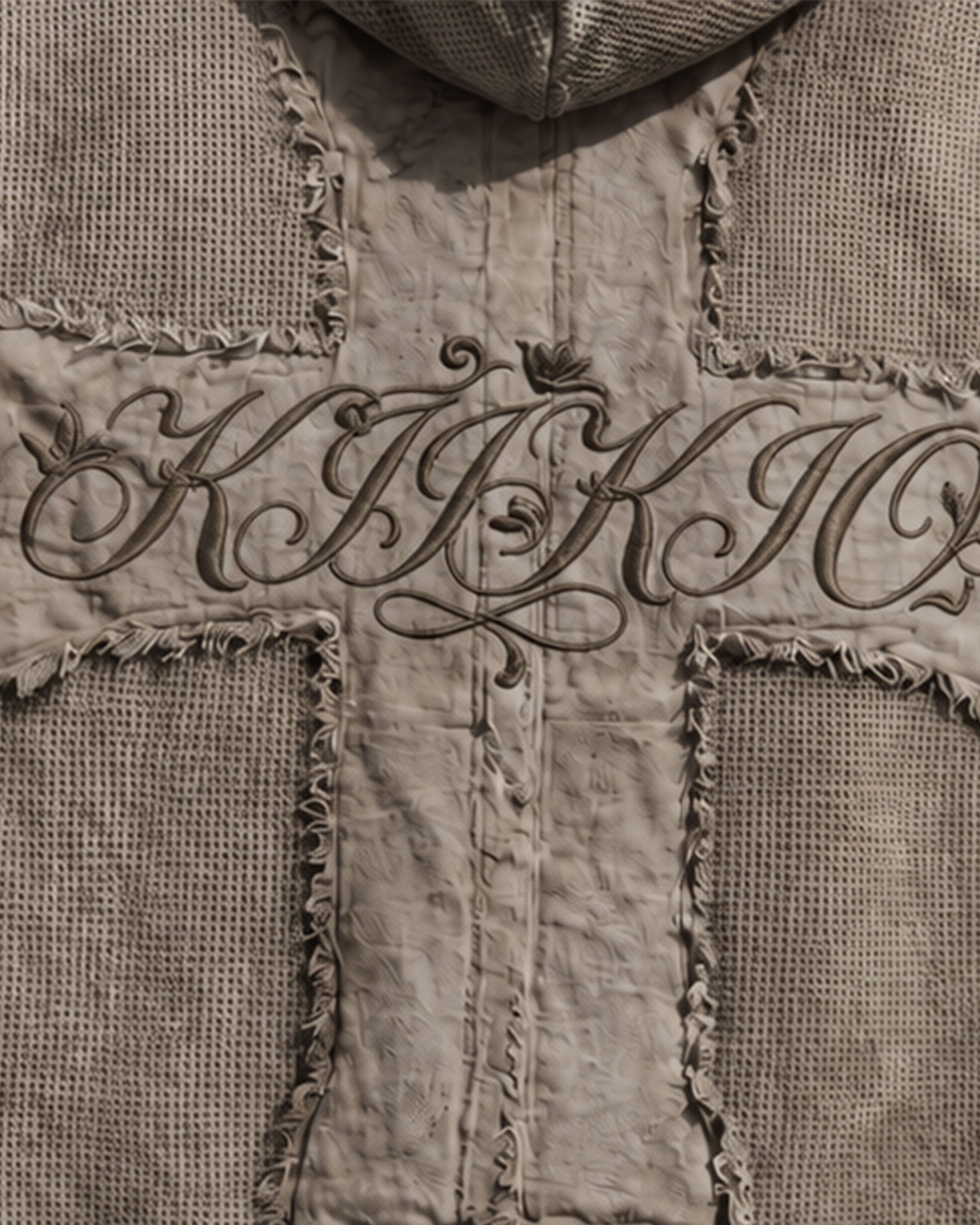 BARREN Series | Apocalyptic Pilgrimage Cross Hooded Vest