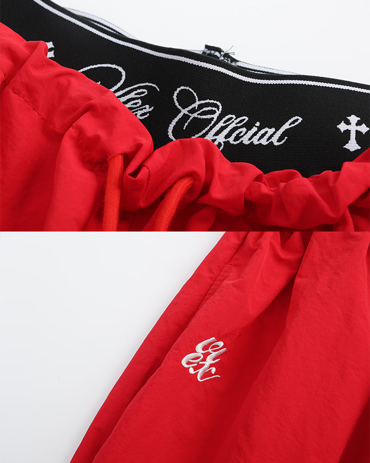 GRYFT Retro Cross-Waistband Parachute Pants