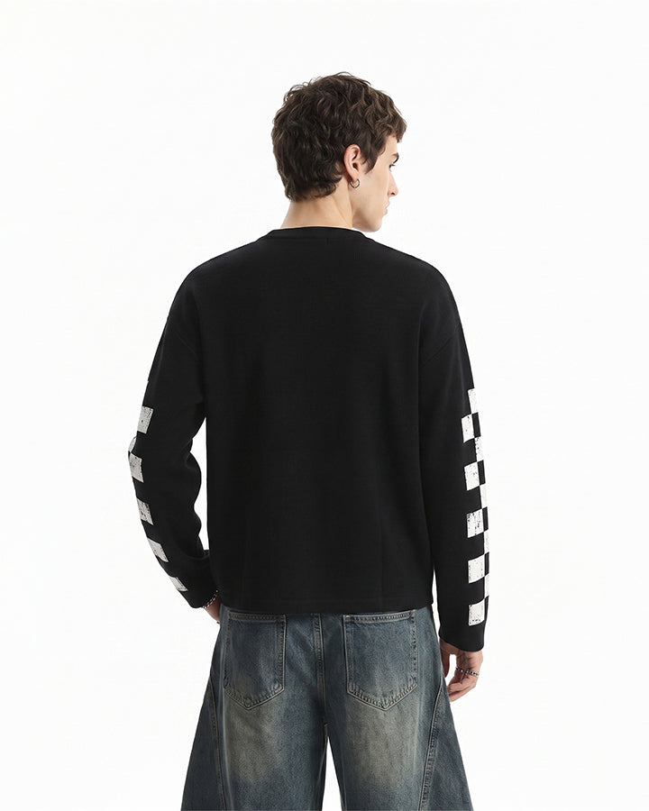 GRYFT Retro Motorcycle Patchwork Tee