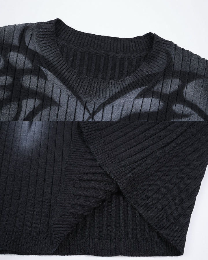 GRYFT Gothic Graphic Sweater