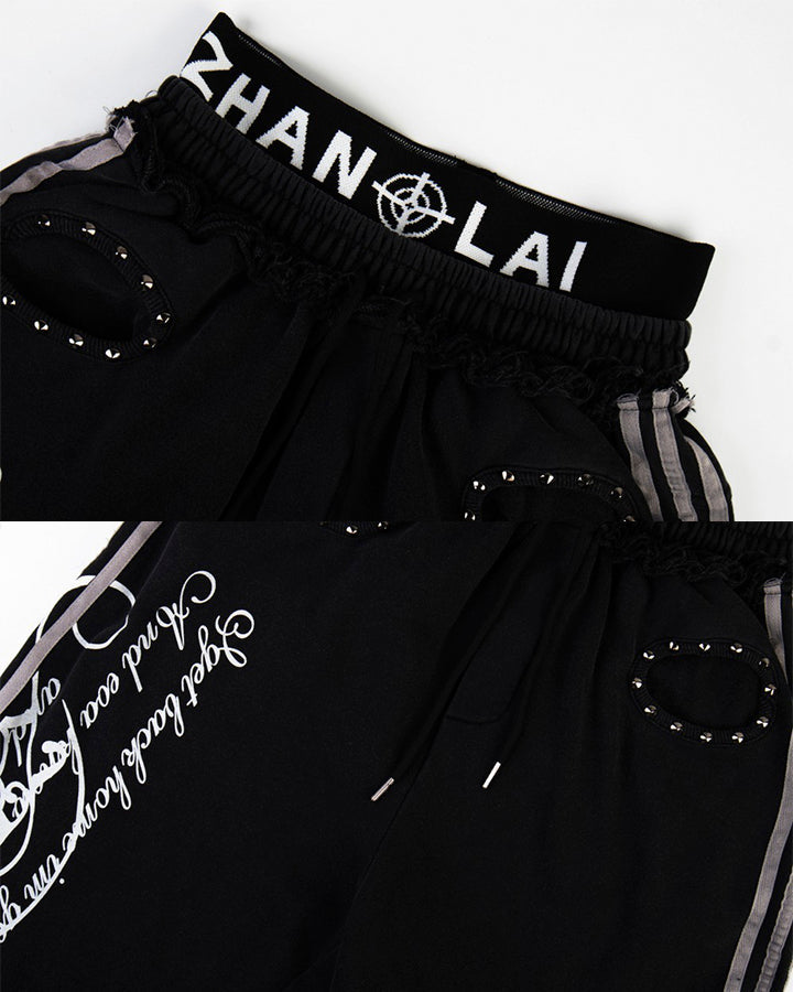 High-Street Casual Hip-Hop Pants