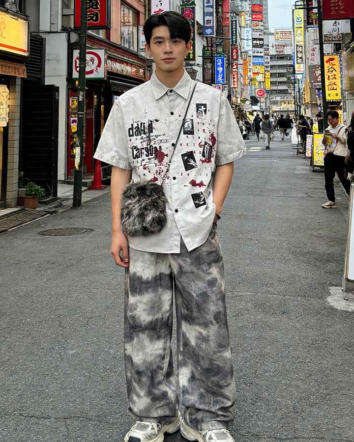 New American Wasteland Style Short Sleeve Shirt