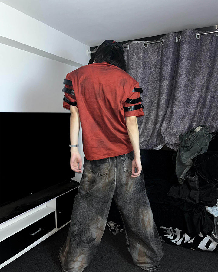 Vintage Rivet Short Sleeve T-Shirt