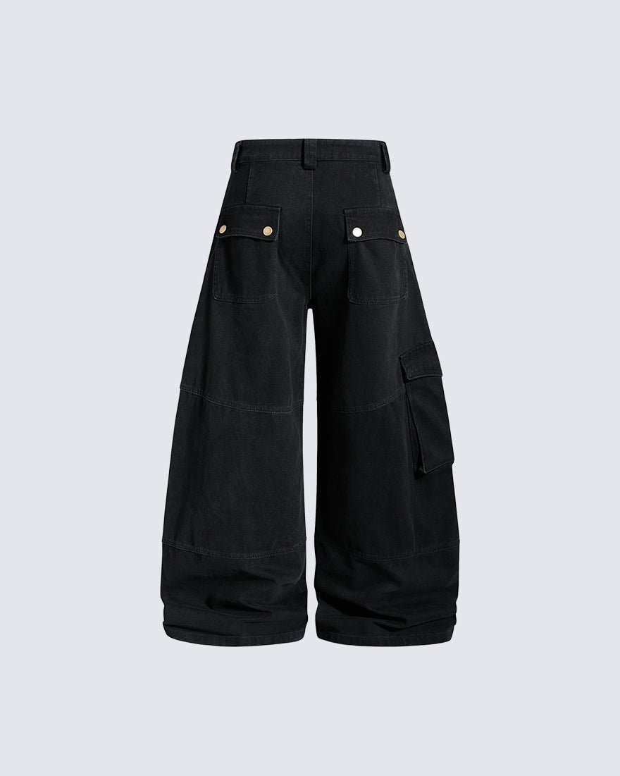 GRYFT Utility Zipper Multi-Pocket Baggy Cargo Pants