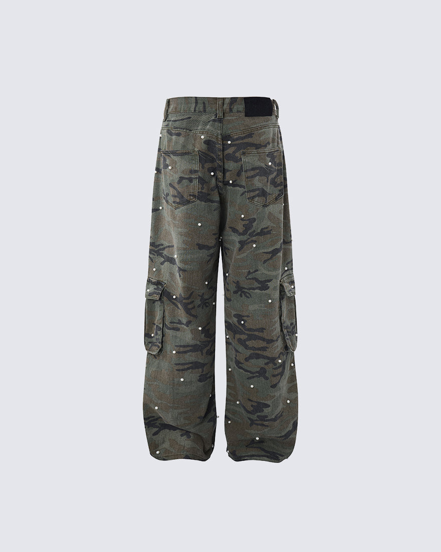 GRYFT Vintage Camo Cargo Pants