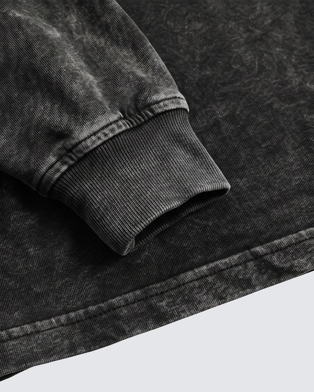LIGHTNING Series | Washed Layered Long Sleeve T-Shirt