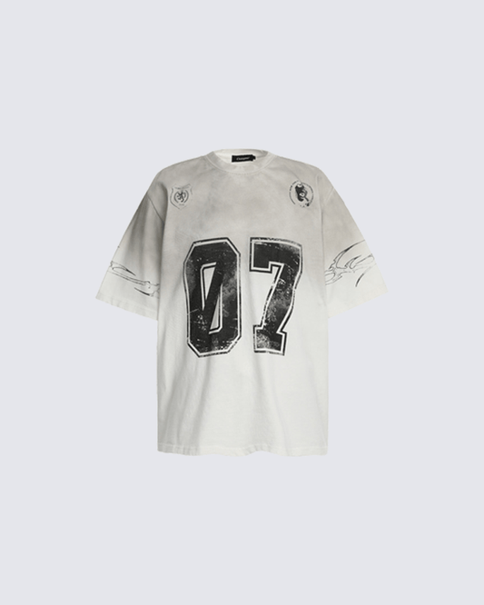 "07 Edge" Vintage Graphic Oversized T-Shirt