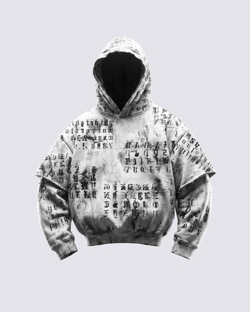 GRYFT SYMBIOTE Series | Grunge Layered Hoodie