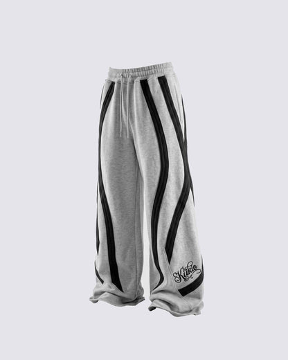 GRYFT SYMBIOTE Curved-Panel Baggy Sweatpants