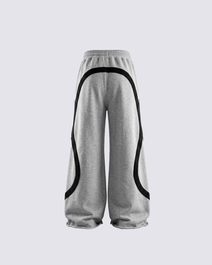 GRYFT SYMBIOTE Curved-Panel Baggy Sweatpants