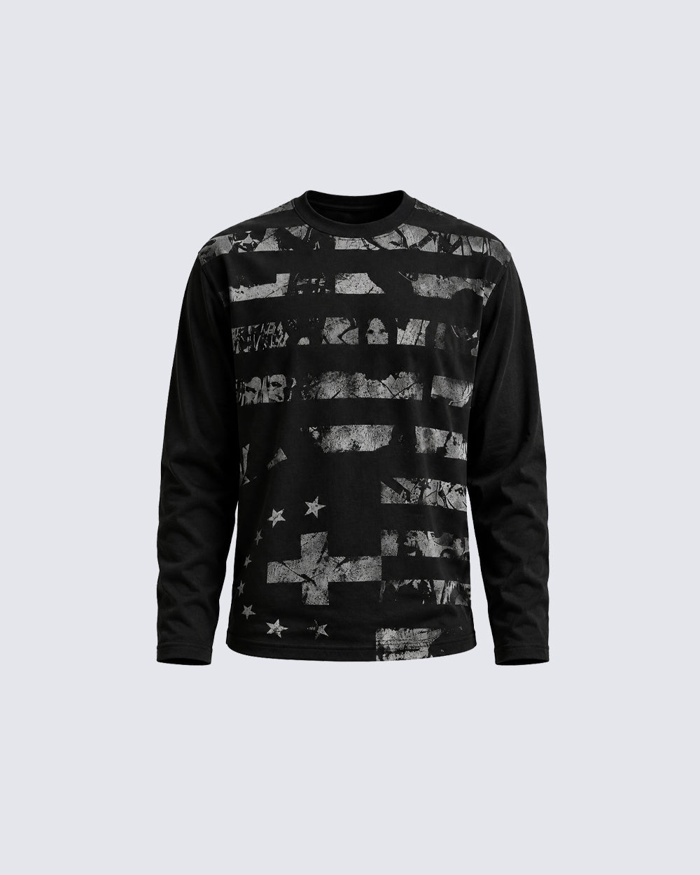 GRYFT Retro Cross Graphic Long Sleeve Tee