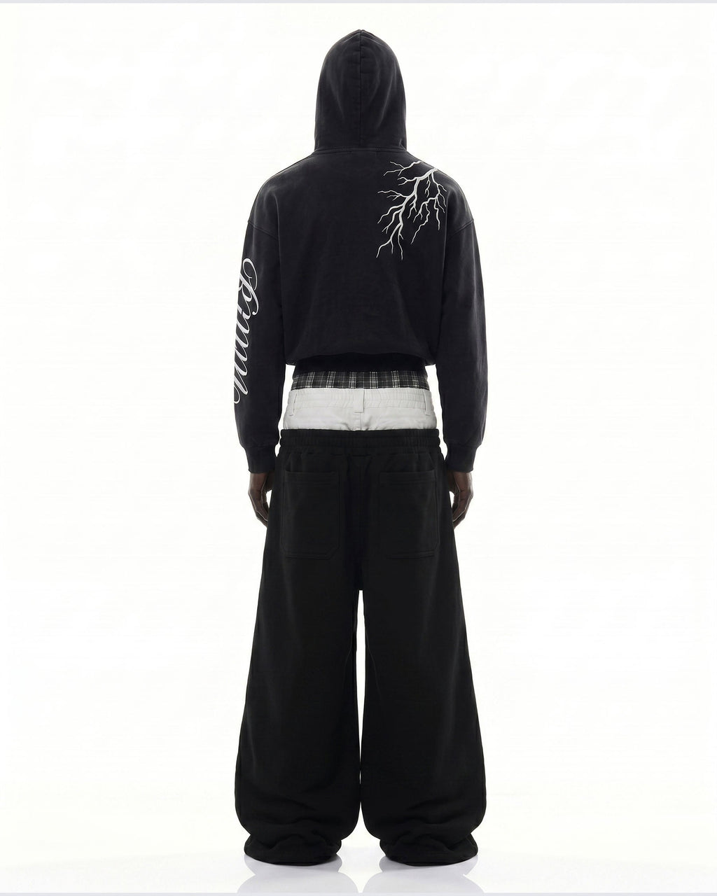 LIGHTNING Series | New Dark Hooded Zip Sweatshirt