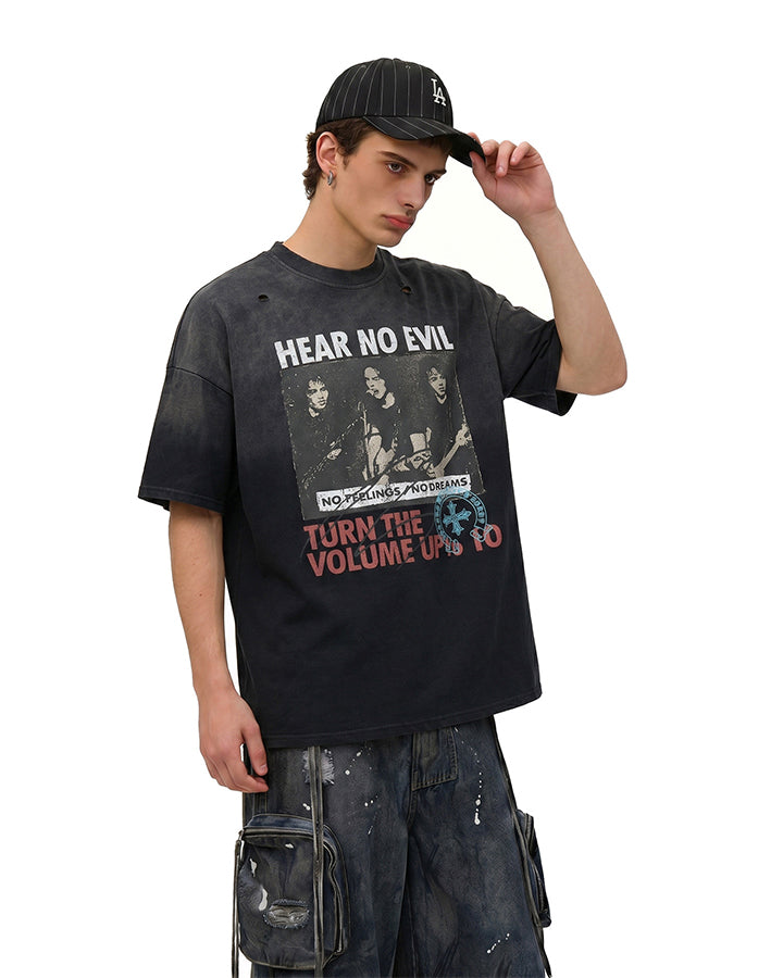 GRYFT Grunge Washed Tee