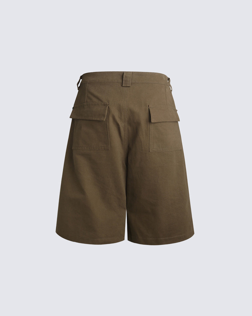Gothic Rivet Zipper Layered New Wide Shorts
